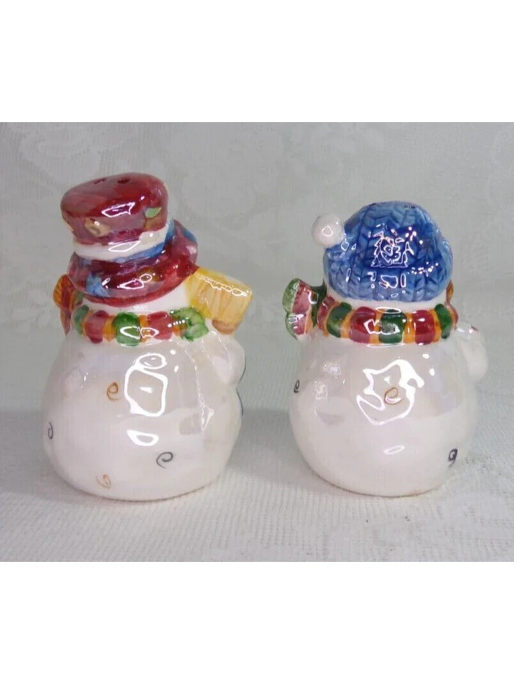 Salt And Pepper Shakers, Snowman, Decor, Collectors, Christmas, Let it Snow
